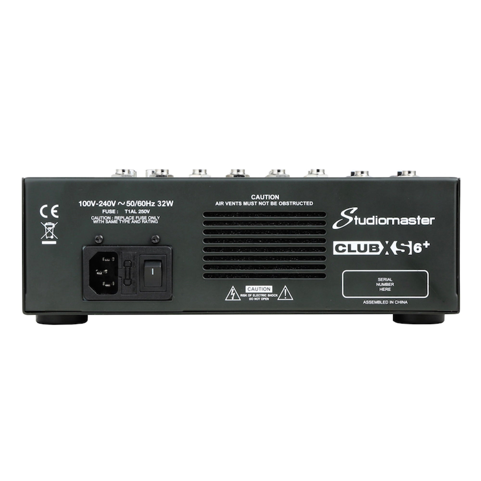 Studiomaster Club XS 6+ Mixer - Fair Deal Music
