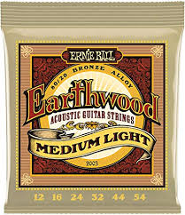 Ernie Ball Earthwood Acoustic Strings  Medium Light 12-54 - Fair Deal Music
