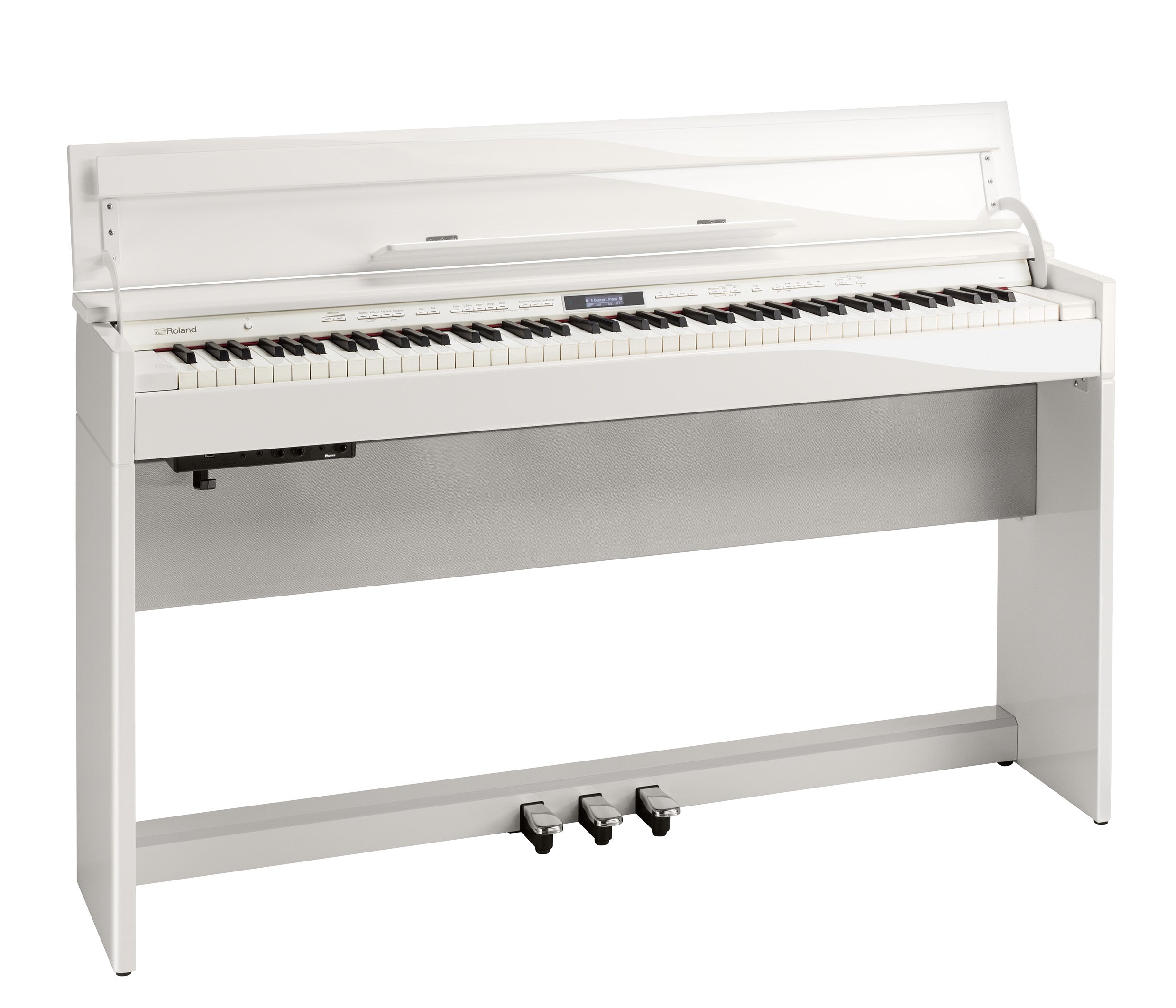 Roland DP603-PW Digital Piano Polished White (Showroom Model) - Fair Deal Music