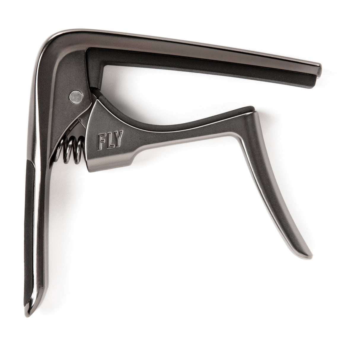Dunlop 63CGM Acoustic Curved Trigger Capo Gun Metal - Fair Deal Music