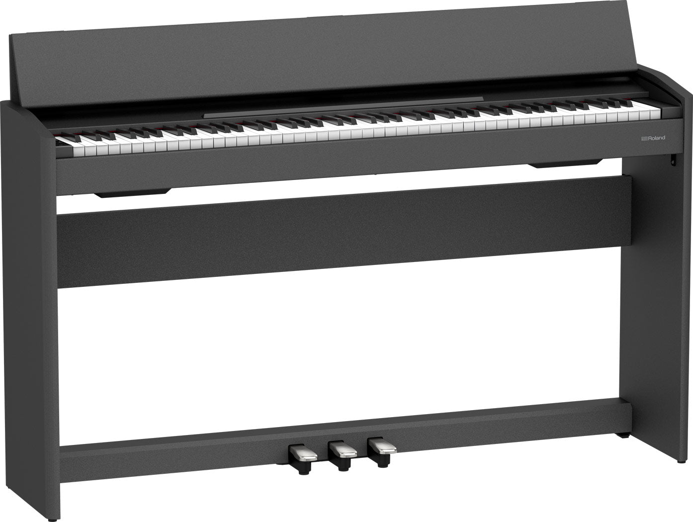 Roland F107-BK Slim Digital Piano Black Bundle - Fair Deal Music