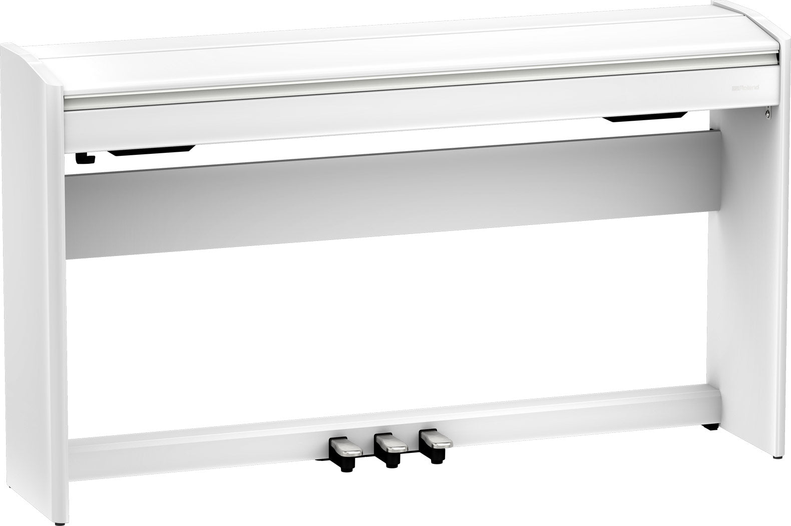 Roland F701-WH Compact Digital Piano White Satin Bundle - Fair Deal Music