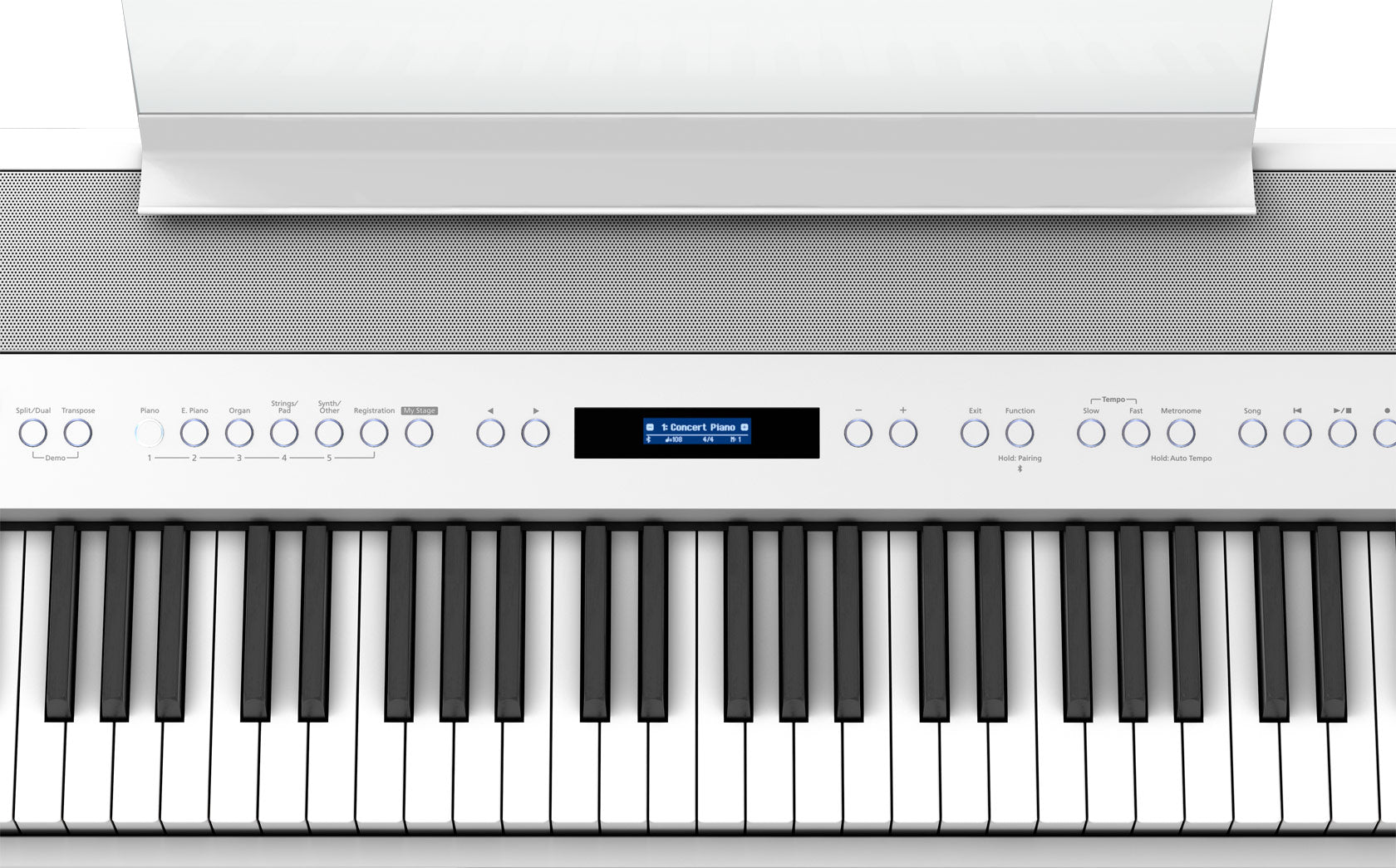 Roland FP-90X-WH Premium Portable Piano in White - Fair Deal Music