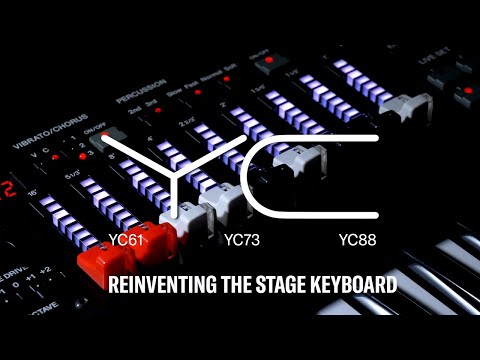 Load video: Yamaha YC73 Stage Keyboard with Organ Drawbars - Fair Deal Music