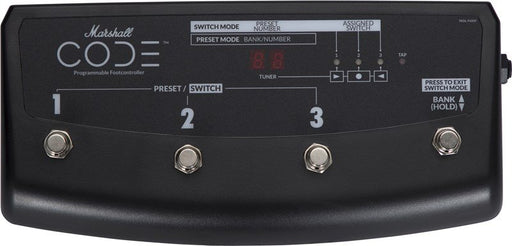 Marshall PEDL-91009 4-Way Footswitch for Marshall CODE Amplifiers - Fair Deal Music