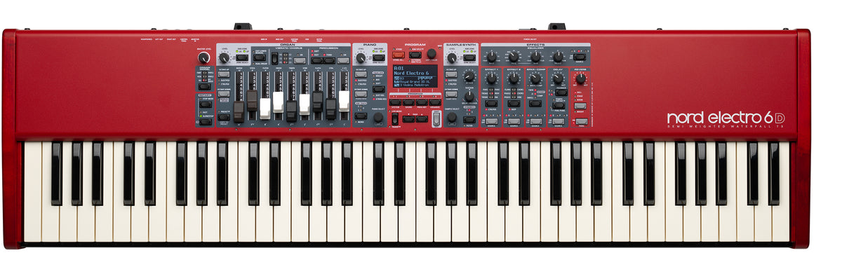 Nord ELECTRO 6D 73-note Semi-weighted Waterfall Keyboard (Display Model) - Fair Deal Music