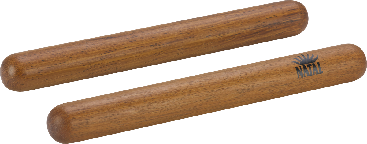 Natal Large Thai Wood Claves - Fair Deal Music