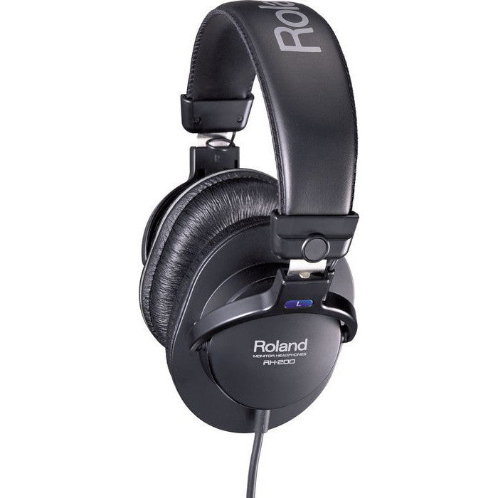 Roland RH-200 Monitor Grade Headphones Black (Display Model) - Fair Deal Music