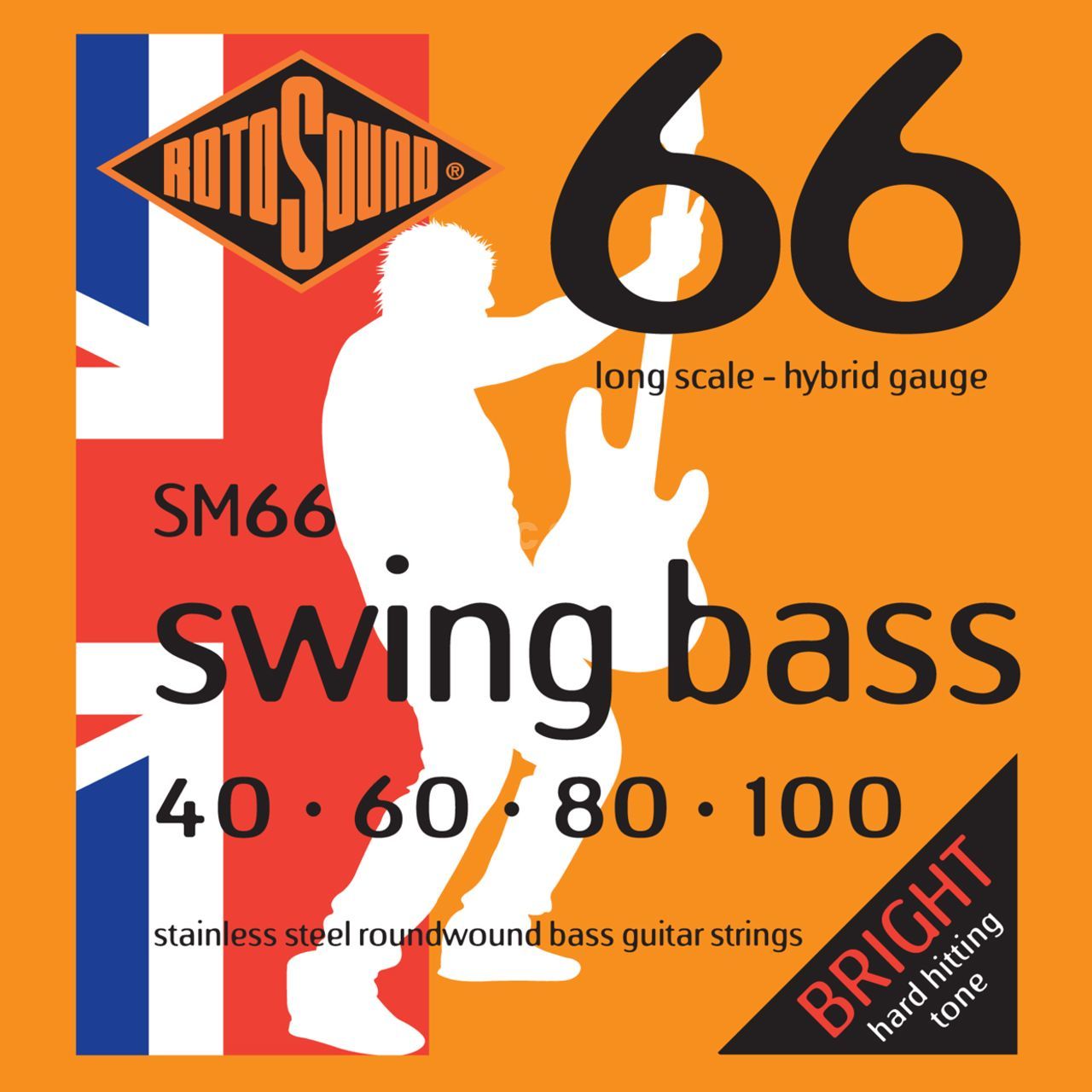 Rotosound SM66 Jazz Bass guitar strings - Fair Deal Music