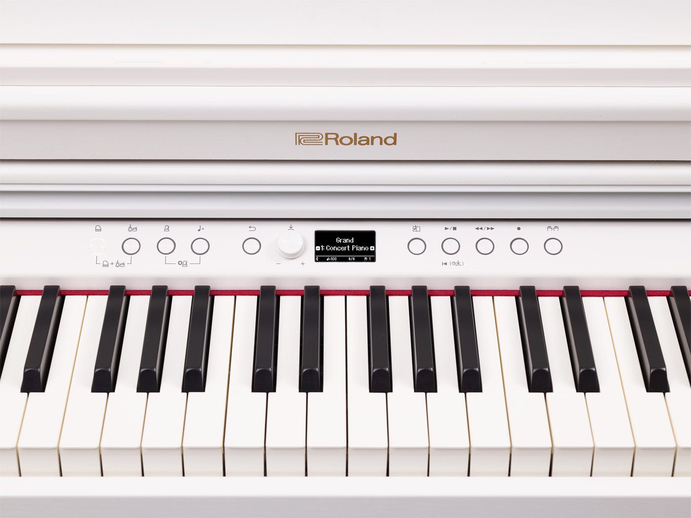 Roland RP701-WH Digital Piano in White Satin Bundle - Fair Deal Music