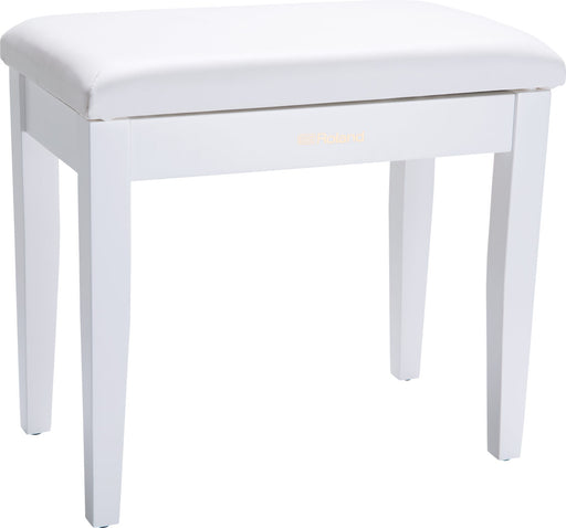 Roland RPB-100WH Piano Bench with Storage in Satin White - Fair Deal Music