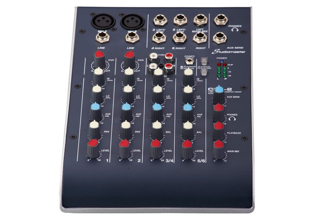 Studiomaster C2-2 Ultra Compact Mixer - Fair Deal Music