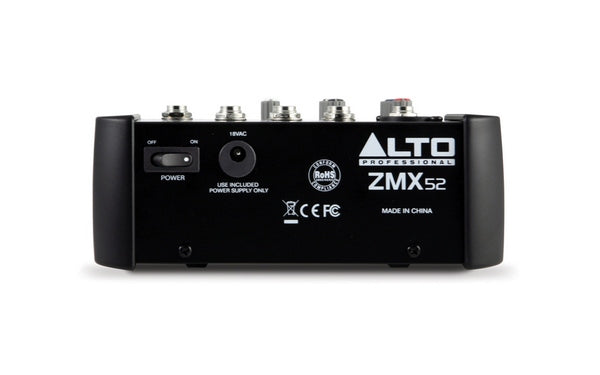 Alto ZMX52 Zephyr Compact Mixer (For spare parts only) - Fair Deal Music