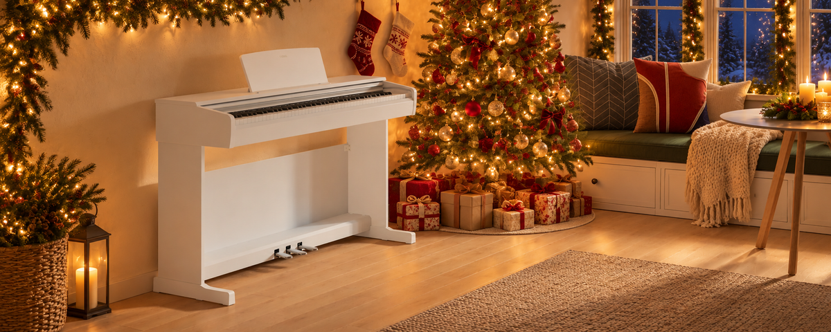 Make Christmas Musical: Save 5% on Selected Yamaha Pianos & Keyboards