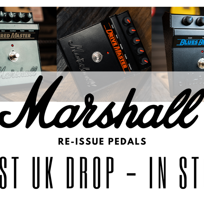 Marshall Re-Issue Pedals Announced!