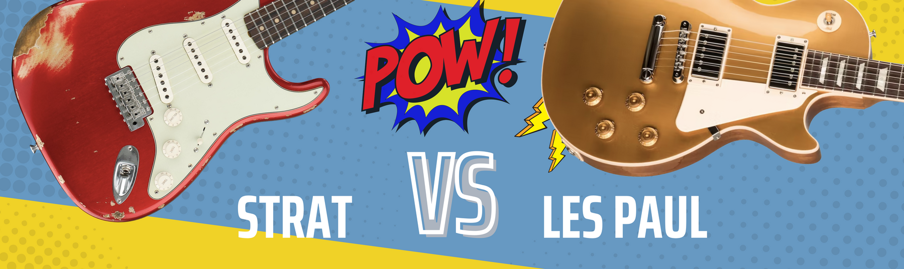 Fender Strat vs Gibson Les Paul : What are the differences?