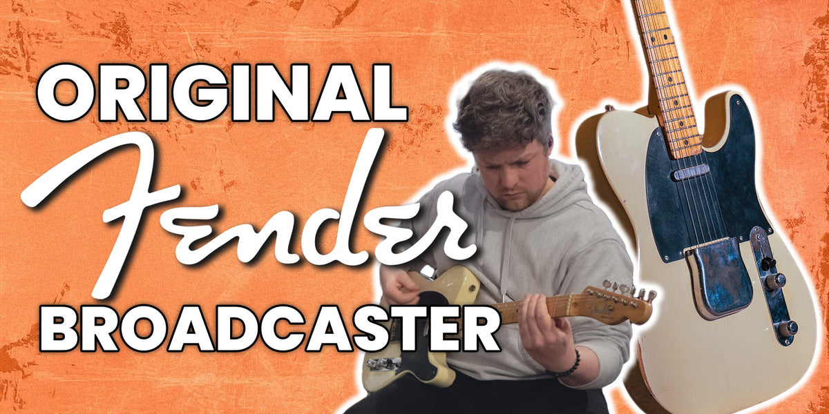 Original Fender Broadcaster at Fair Deal Music Birmingham