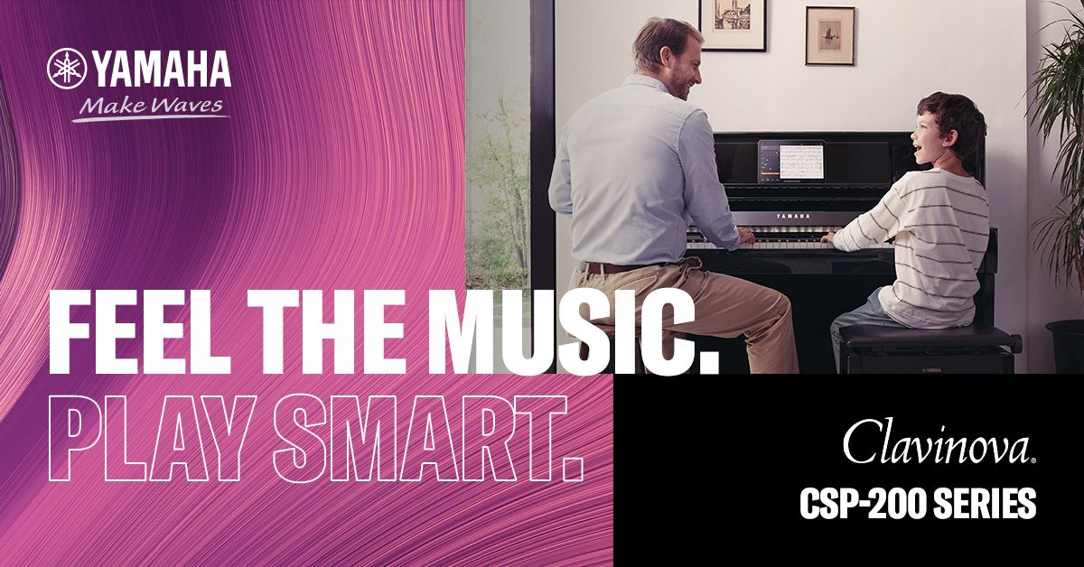 NEW Yamaha Clavinova CSP-200 Series of Smart Pianos just launched!