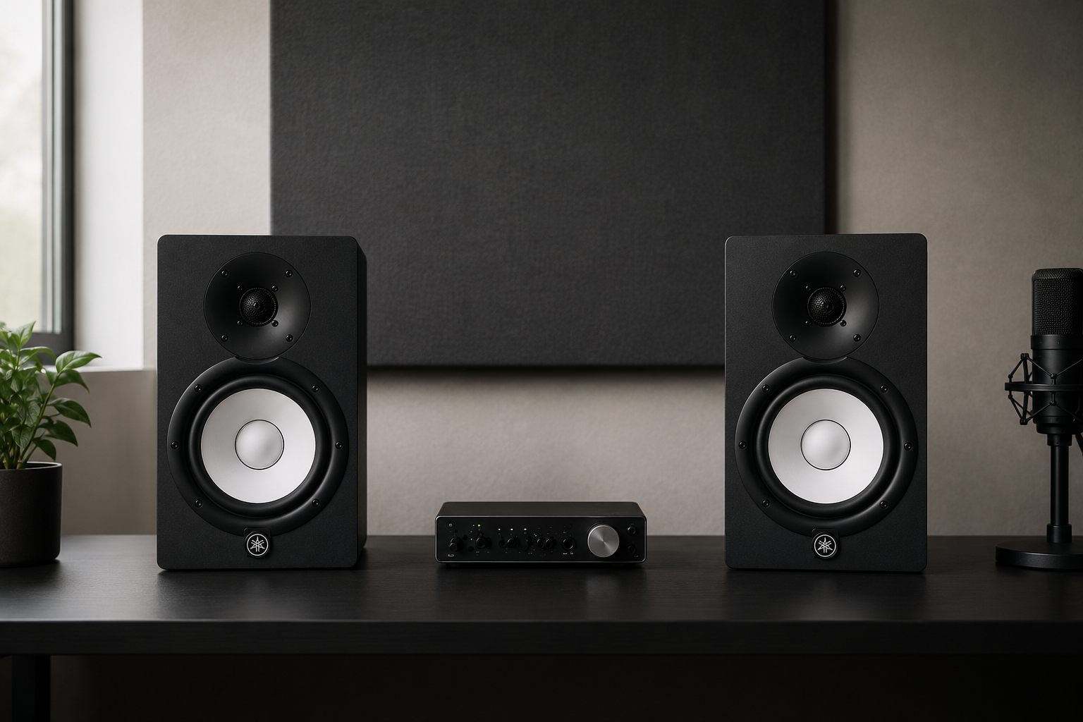 Yamaha HS3 Compact Active Studio Monitors - White - Fair Deal Music
