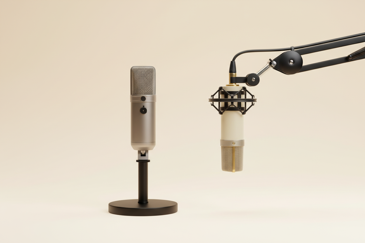 Microphones Hero Banner - Tight Crop