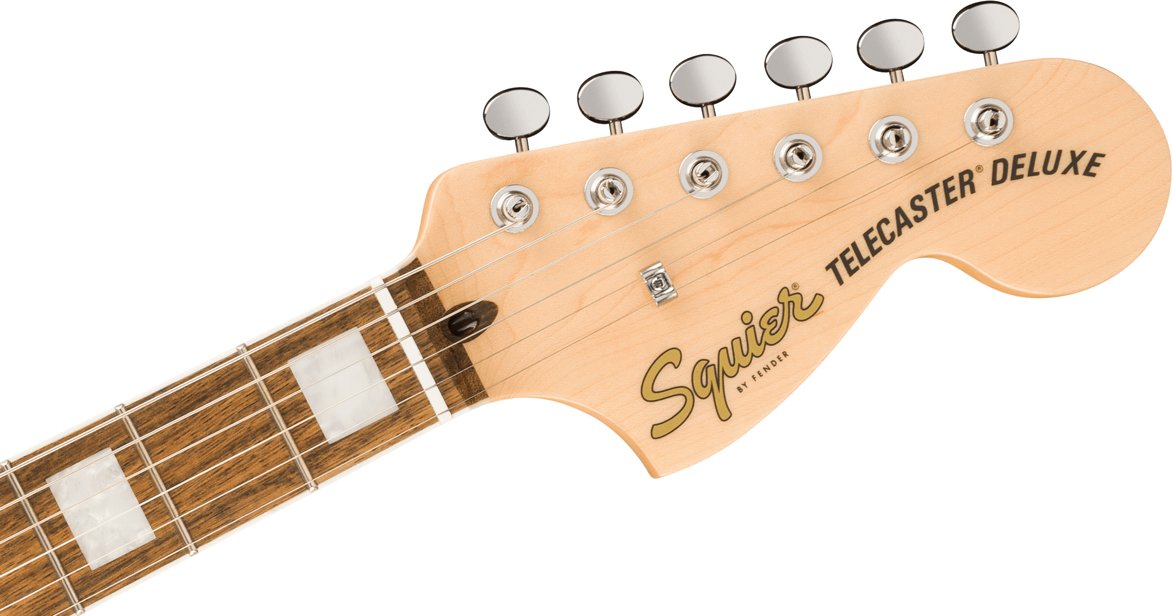 Fender Paranormal Troublemaker Telecaster® Deluxe Bigsby®, Laurel Fingerboard, Parchment Pickguard, Honey Sunburst - Fair Deal Music