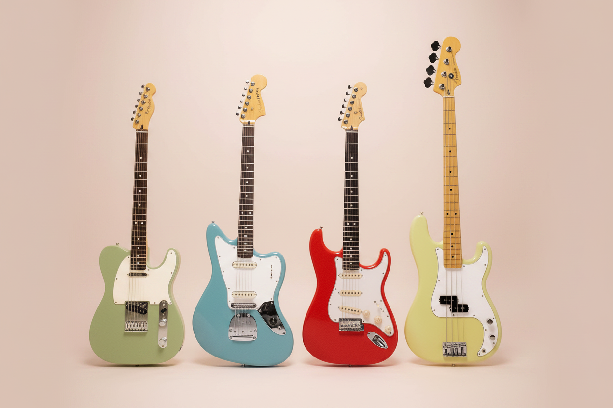Fender Player II Hero Banner - Equal Scale