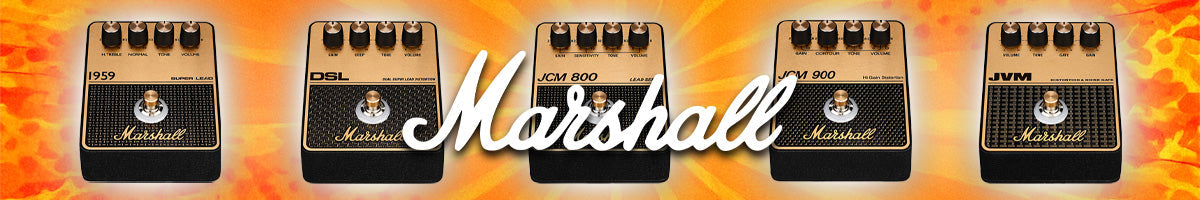 Marshall Amp Distortion Pedals
