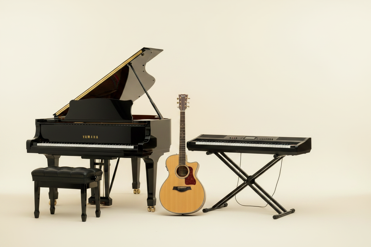 New & Used Yamaha Instruments Hero Banner