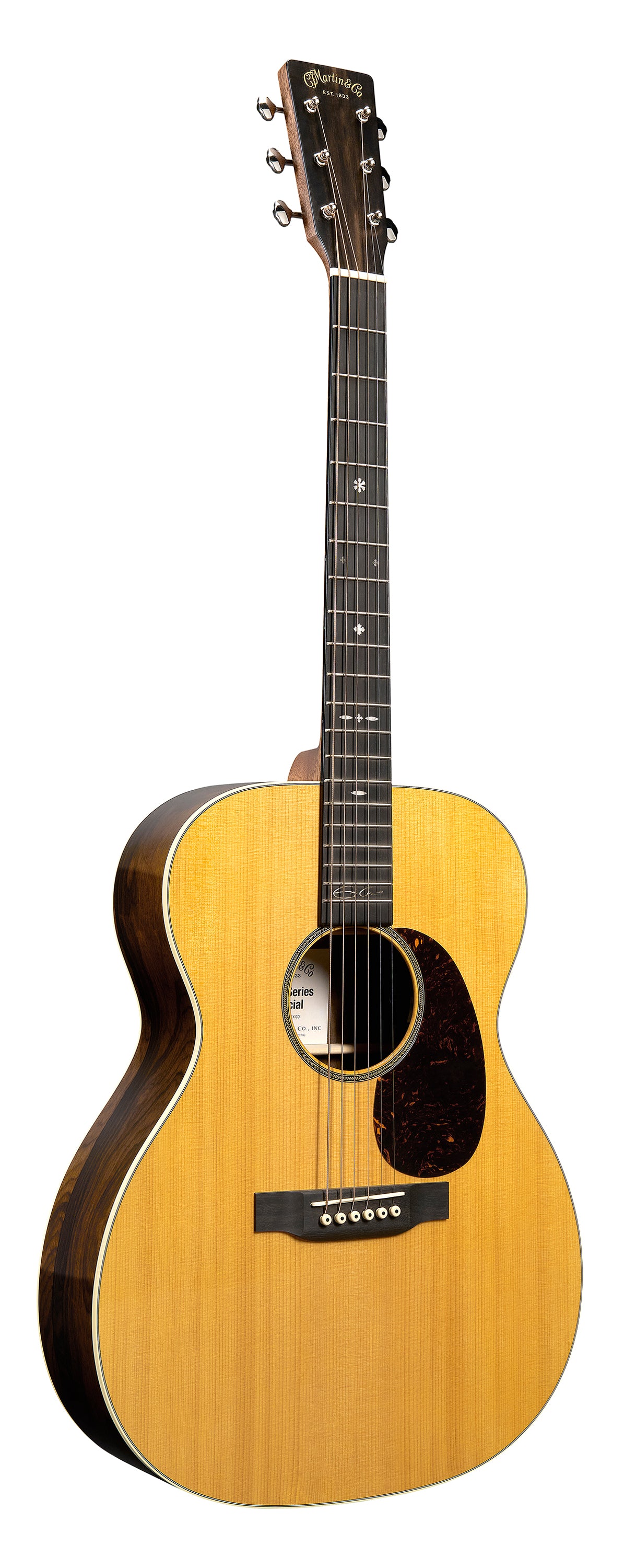 embargo 2pm, 25 September Martin 000-13E Eric Clapton Natural Electro-Acoustic Guitar - Fair Deal Music