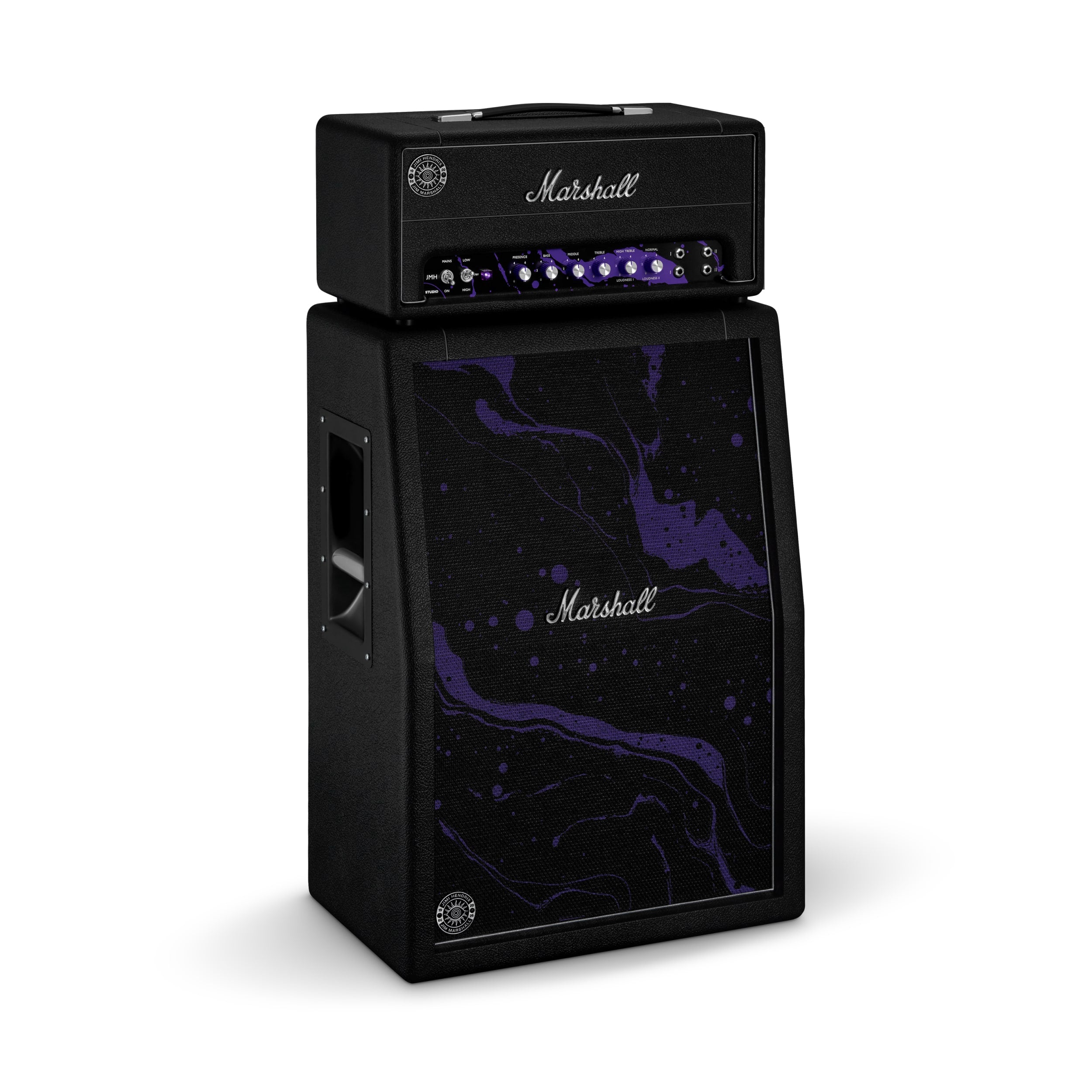 EMBARGO 9TH SEPTEMBER Marshall Jimi Hendrix Studio Vintage SV20H & SV212 Limited Edition Amp Stack - Fair Deal Music