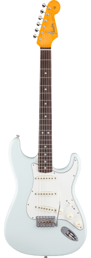Fender American Vintage II 1965 Stratocaster in Sonic Blue Electric Guitar (Open Box) - Fair Deal Music