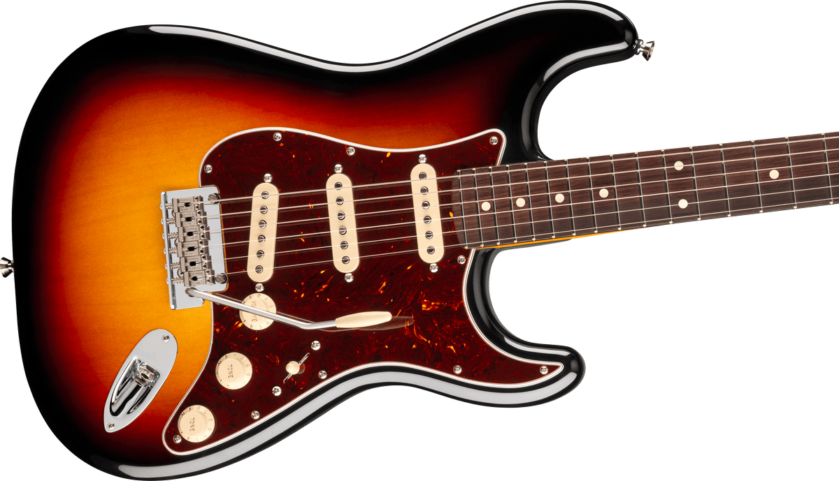 Fender American Professional Stratocaster®, Rosewood Fingerboard, 3-Color Sunburst - Fair Deal Music