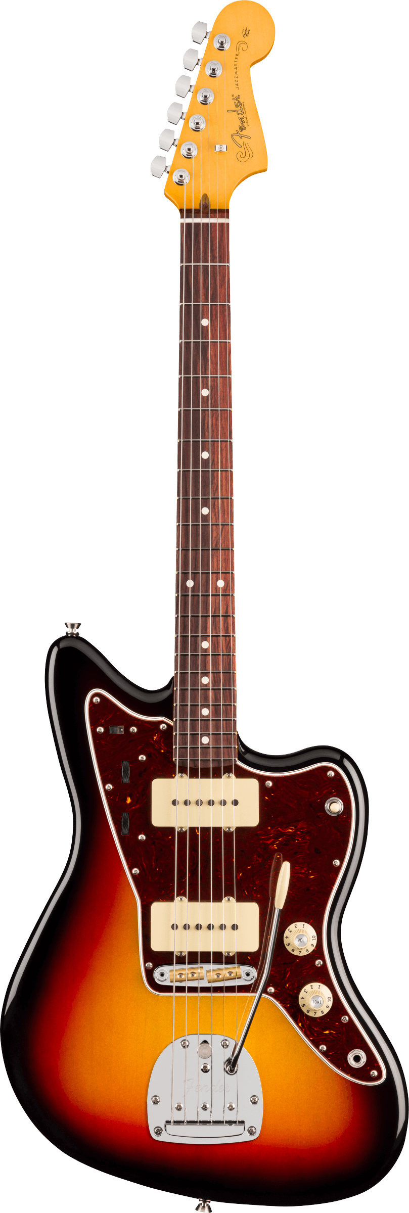 Fender American Professional Jazzmaster®, Rosewood Fingerboard, 3-Color Sunburst - Fair Deal Music