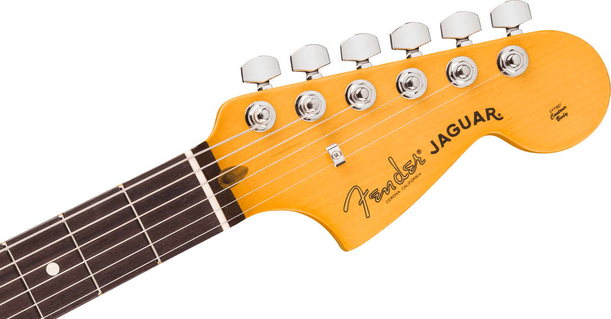 Fender American Professional Jaguar®, Rosewood Fingerboard, Oxblood - Fair Deal Music