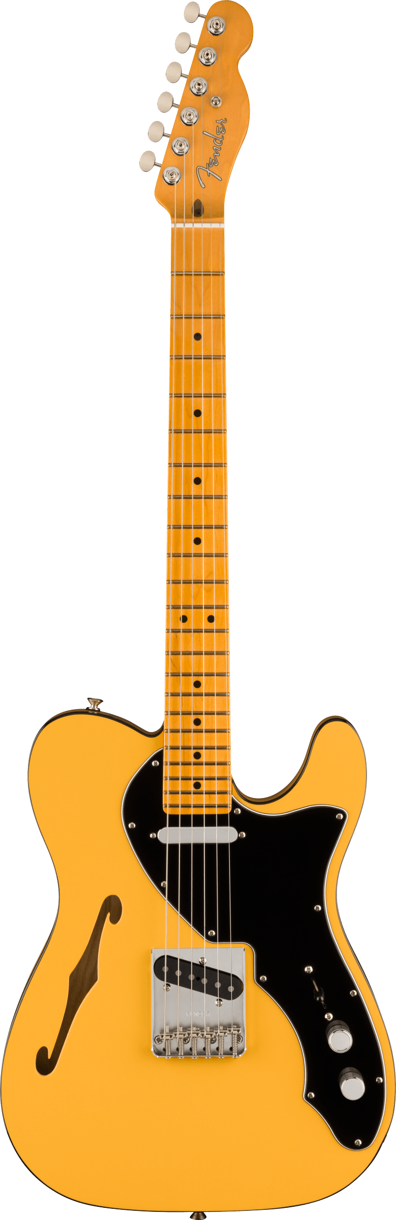 Fender Britt Daniel Telecaster Thinline, Amarillo Gold Electric Guitar - Fair Deal Music