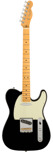 Fender American Professional II Telecaster MN Black, (Open-Box) - Fair Deal Music