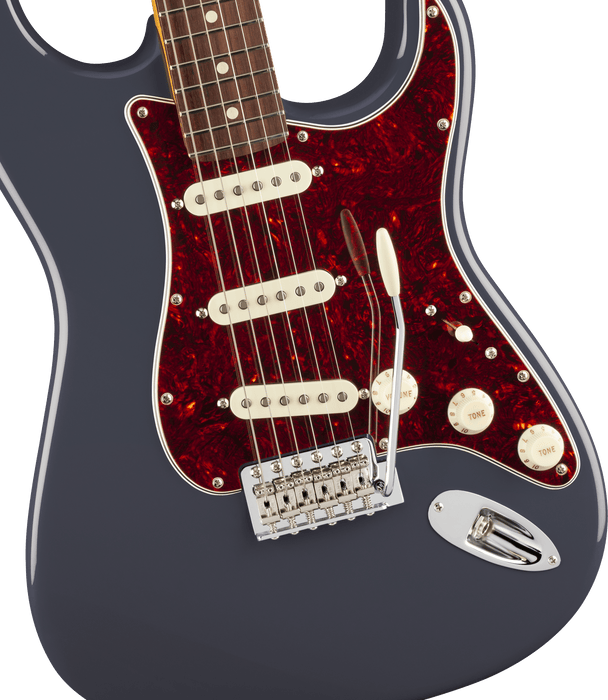 Fender American Professional Classic Stratocaster, Rosewood Fingerboard, Faded Black - Fair Deal Music