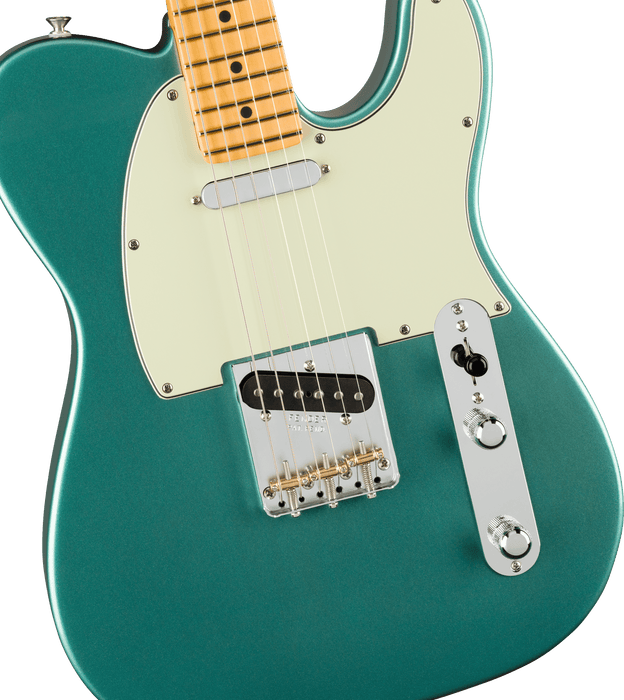Fender American Professional Classic Telecaster Faded Sherwood Green Metallic Electric Guitar - Fair Deal Music