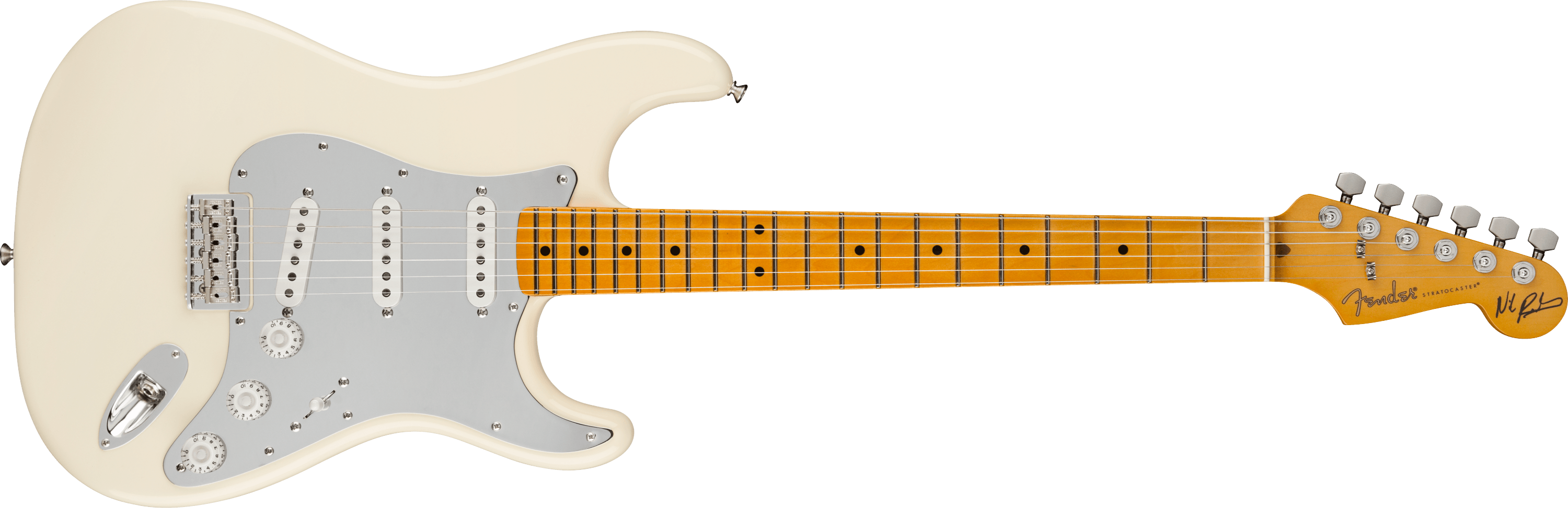 Fender Nile Rodgers Hitmaker Stratocaster - Olympic White, Open Box - Fair Deal Music