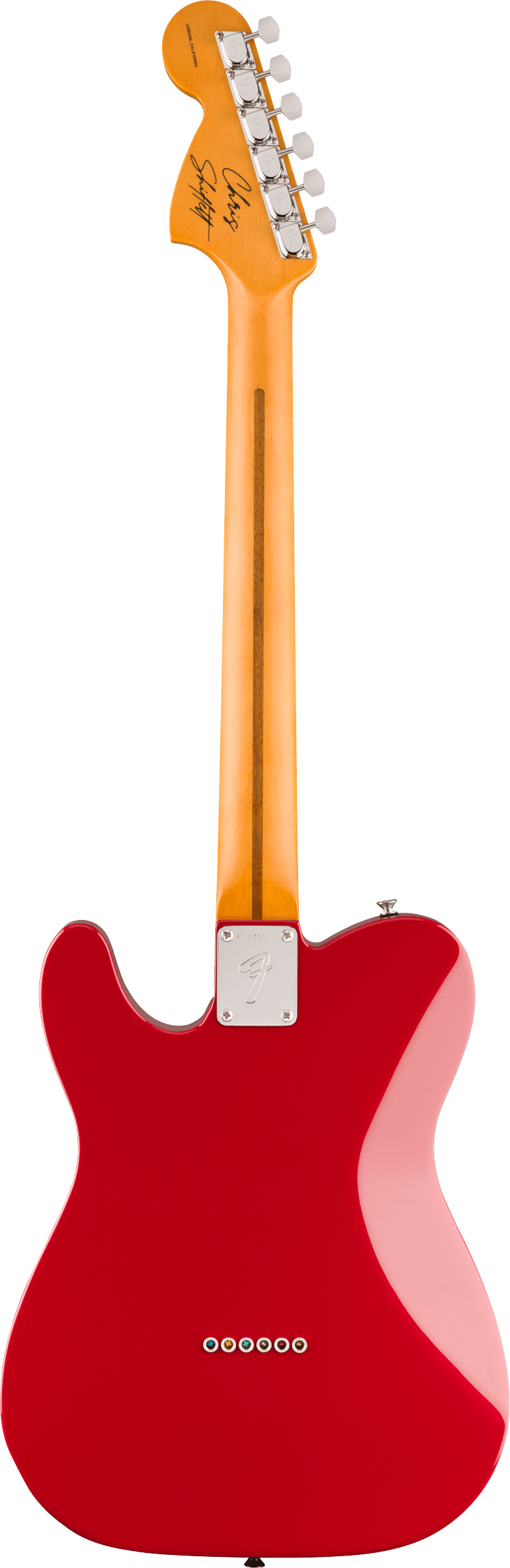 Fender Chris Shiflett Cleaver Telecaster Deluxe in Dakota Red Electric Guitar - Fair Deal Music