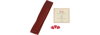 Fender Stories Collection Mike Campbell Red Dog Telecaster®, Maple Fingerboard, Red Dog Red, (Open-Box) Electric Guitar - Fair Deal Music