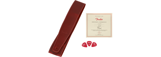 Fender Stories Collection Mike Campbell Red Dog Telecaster®, Maple Fingerboard, Red Dog Red, (Open-Box) Electric Guitar - Fair Deal Music