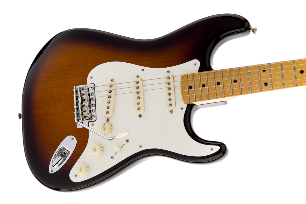 Fender Eric Johnson Stratocaster in 2-Tone Sunburst, Ex Display - Fair Deal Music