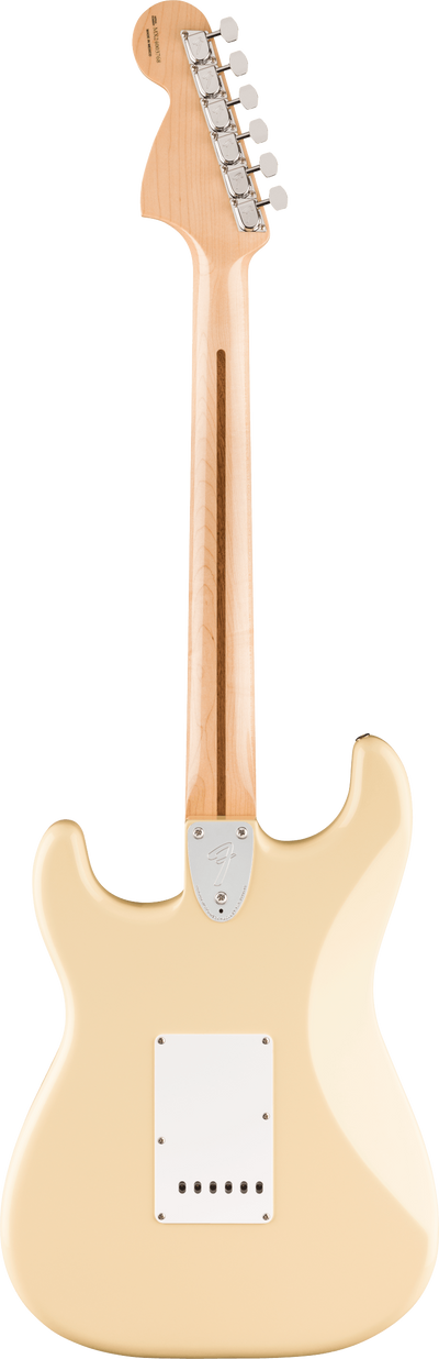 Fender Ritchie Blackmore Stratocaster Scalloped Rosewood Fingerboard Olympic White Electric Guitar - Fair Deal Music