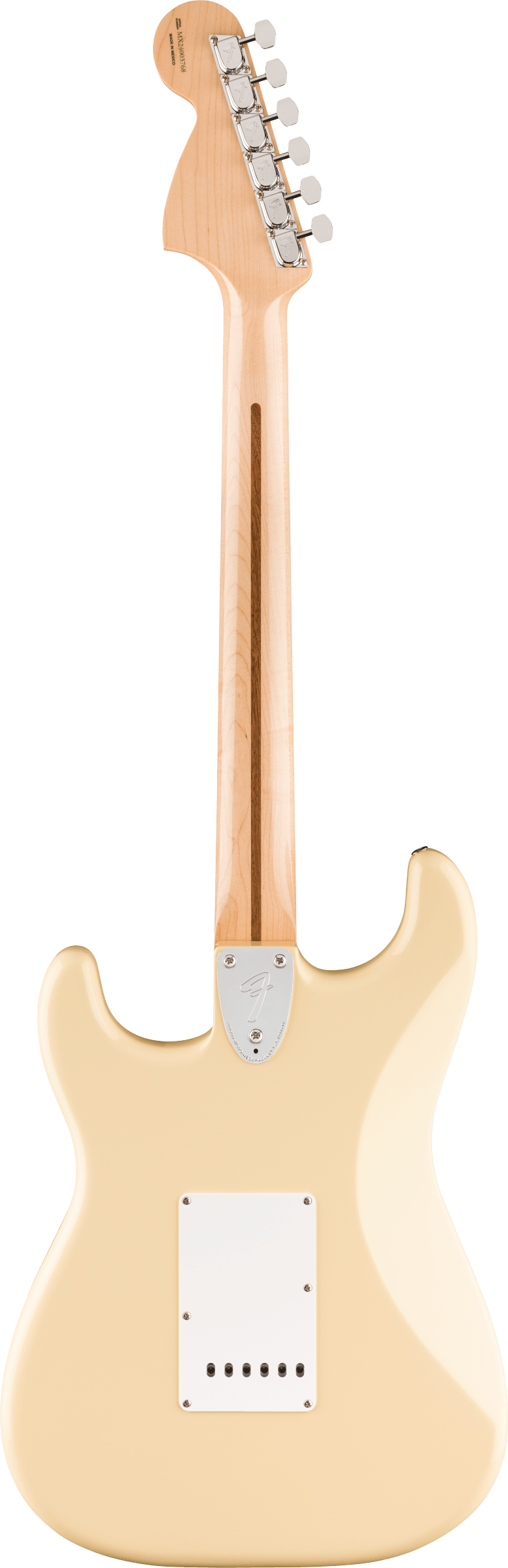 Fender Ritchie Blackmore Stratocaster Scalloped Rosewood Fingerboard Olympic White Electric Guitar - Fair Deal Music