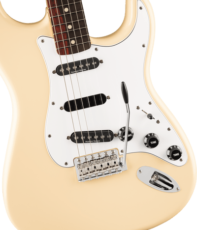 Fender Ritchie Blackmore Stratocaster Scalloped Rosewood Fingerboard Olympic White Electric Guitar - Fair Deal Music