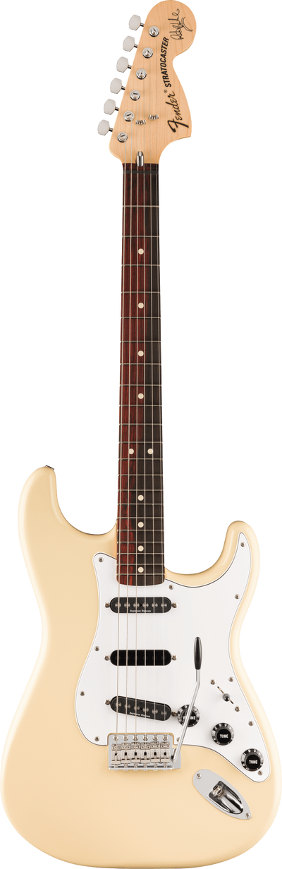 Fender Ritchie Blackmore Stratocaster Scalloped Rosewood Fingerboard Olympic White Electric Guitar - Fair Deal Music
