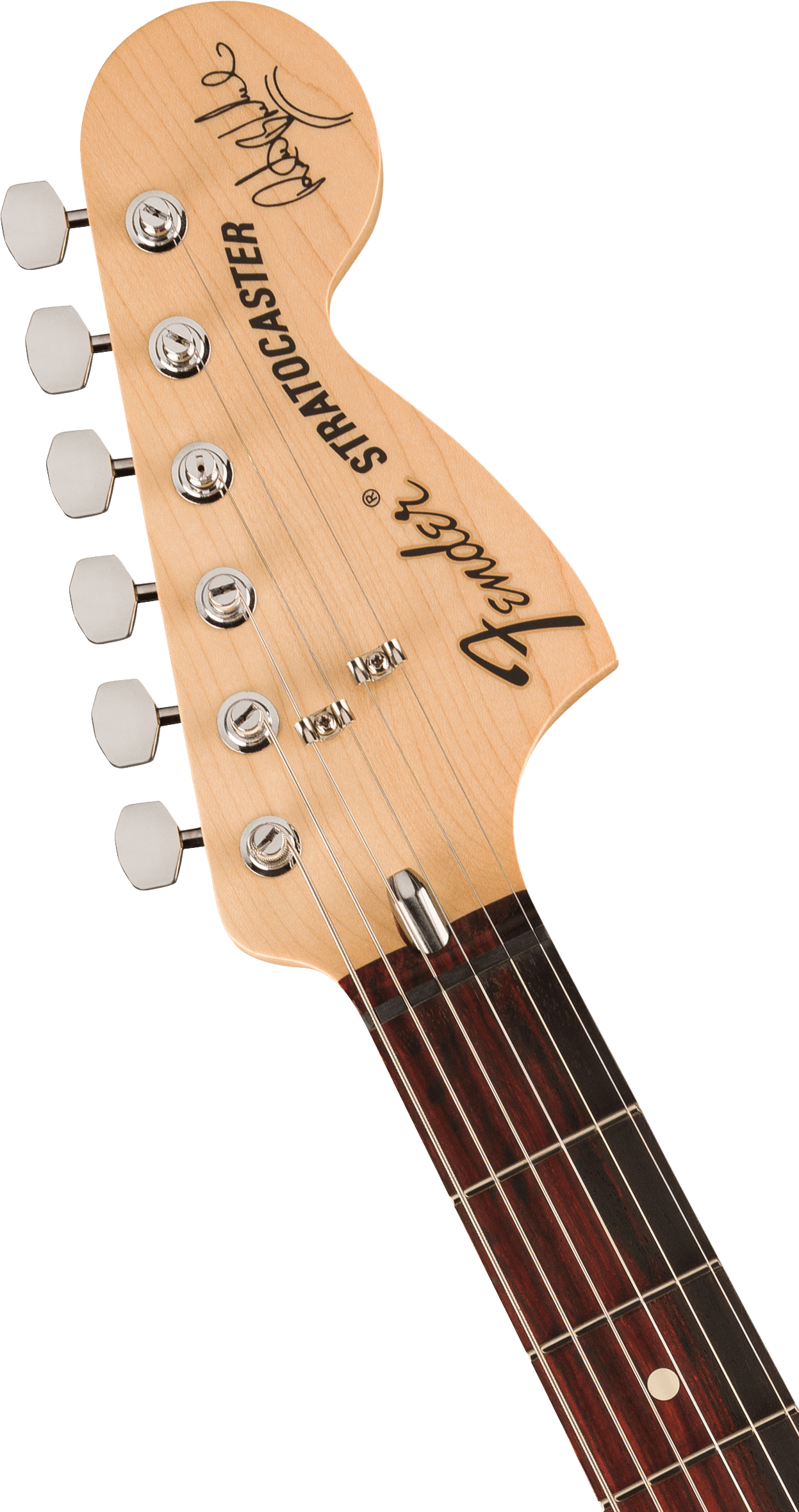 Fender Ritchie Blackmore Stratocaster Scalloped Rosewood Fingerboard Olympic White Electric Guitar - Fair Deal Music