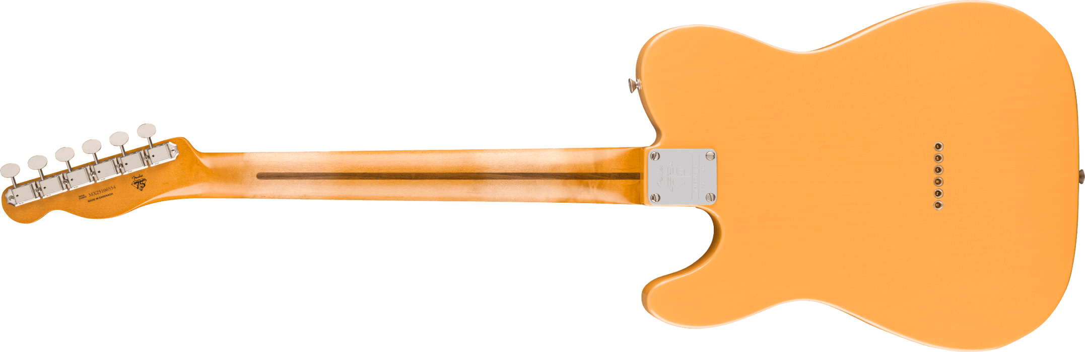 Fender 75th Anniversary Vintera® Road Worn® 1951 Telecaster®, Maple Fingerboard, Butterscotch Blonde - Fair Deal Music