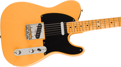 Fender 75th Anniversary Vintera® Road Worn® 1951 Telecaster®, Maple Fingerboard, Butterscotch Blonde - Fair Deal Music